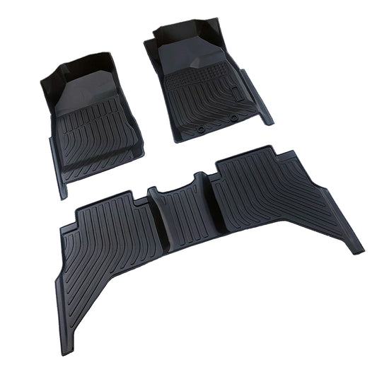 Anti-Slip 3D TPE Floor Mat Suitable For Isuzu D-MAX / Dmax Dual Cab 2012-2020