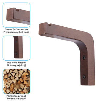 compare product Plant Hanger Hanging Plant Hook Wooden Hanging Basket Wall Plant Hook Flower Pot