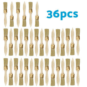 compare product 36PCS 1inch Chip Paint Brush DIY Art Varnishes Touchups Brushes Wooden Handle 1inch