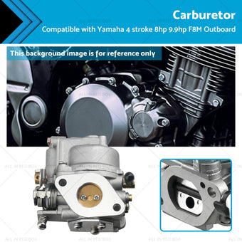 compare product Carburetor Carb Suitable for Yamaha 4 stroke 8hp 9. 9hp Outboard 68T-14301-11-00