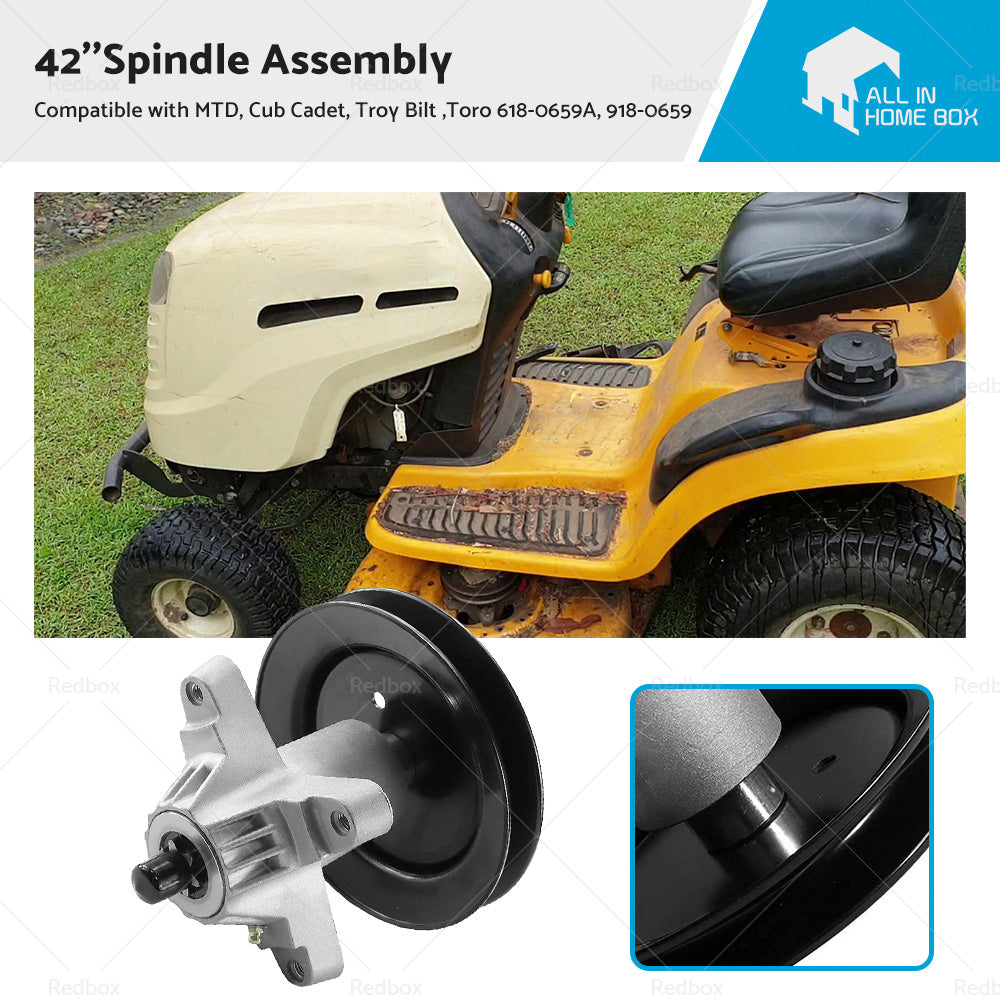 {{ 42''Spindle Assy Suitable For MTD, Cub Cadet, Troy Bilt,Toro 618-0659A, 918-0659 }} - Buy Car Parts Online at {{ Kaka Auto Parts }}.
