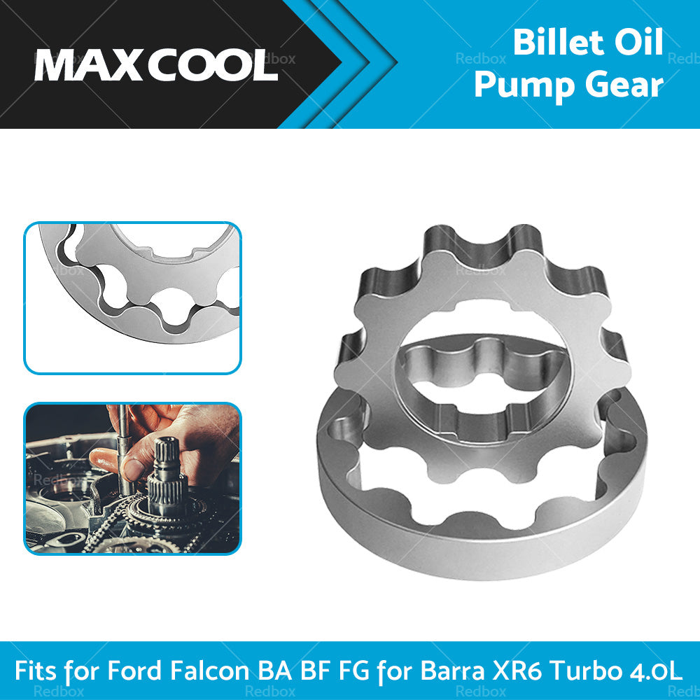 {{ 4340 Steel Billet Oil Pump Gears for Ford Falcon BA BF FG Barra XR6 Turbo 4. 0L }} - Buy Car Parts Online at {{ Kaka Auto Parts }}.