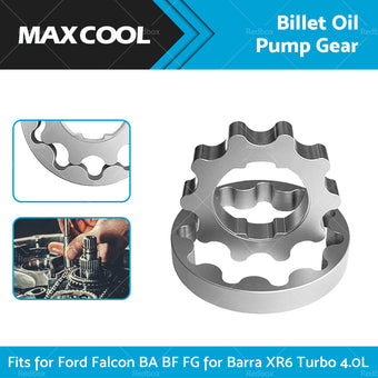 compare product 4340 Steel Billet Oil Pump Gears for Ford Falcon BA BF FG Barra XR6 Turbo 4. 0L