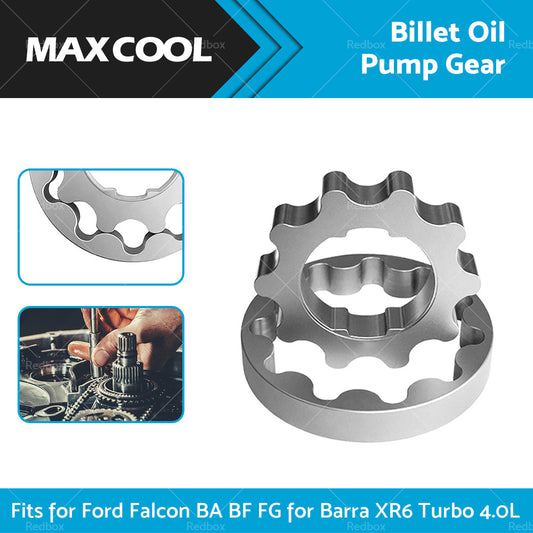 {{ 4340 Steel Billet Oil Pump Gears for Ford Falcon BA BF FG Barra XR6 Turbo 4. 0L }} - Buy Car Parts Online at {{ Kaka Auto Parts }}.