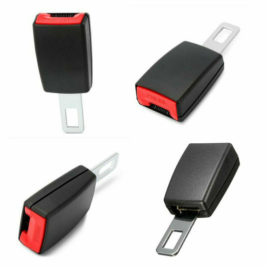 2x Seatbelt Extender Buckle Clip Universal Safety Seat Accessory for Car
