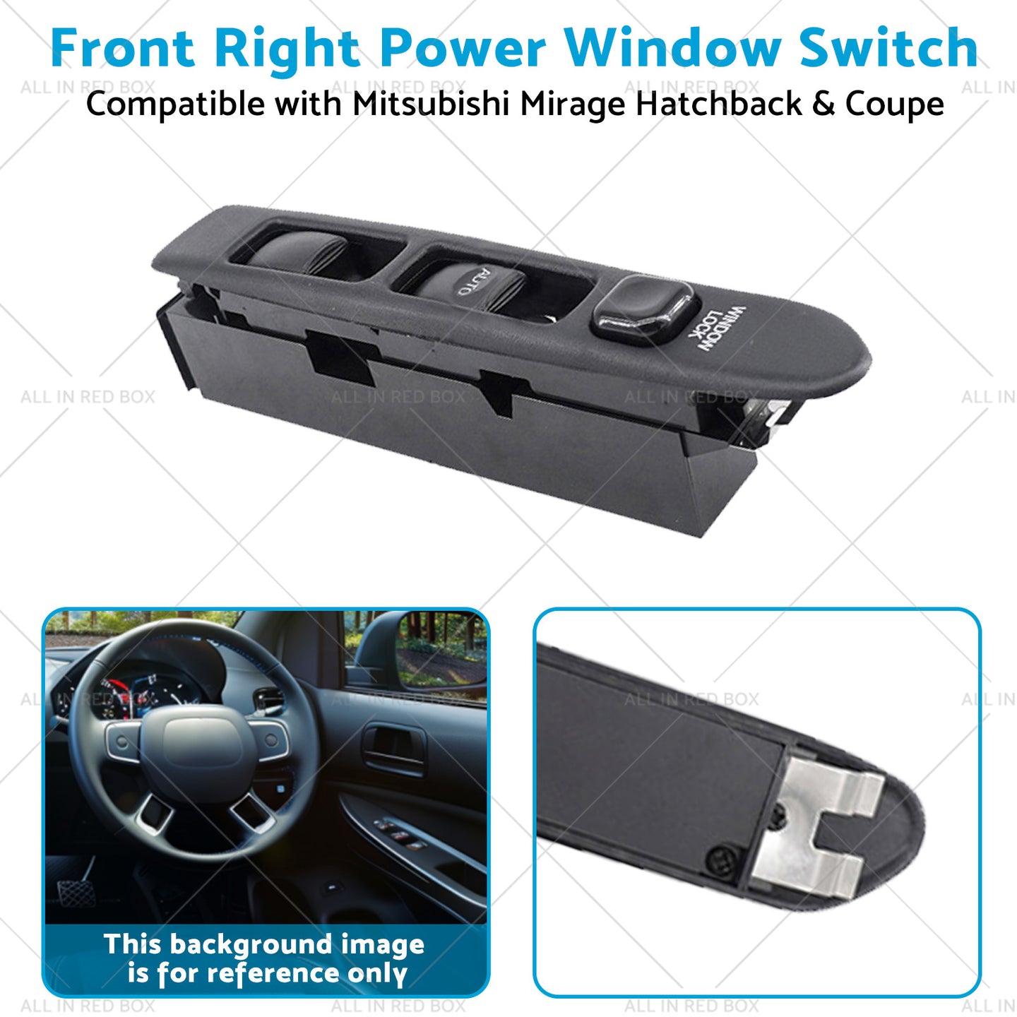 {{ Right Power Window Switch Main Control Suitable For Satria Arena Mirrage Jumbuck }} - Buy Car Parts Online at {{ Kaka Auto Parts }}.