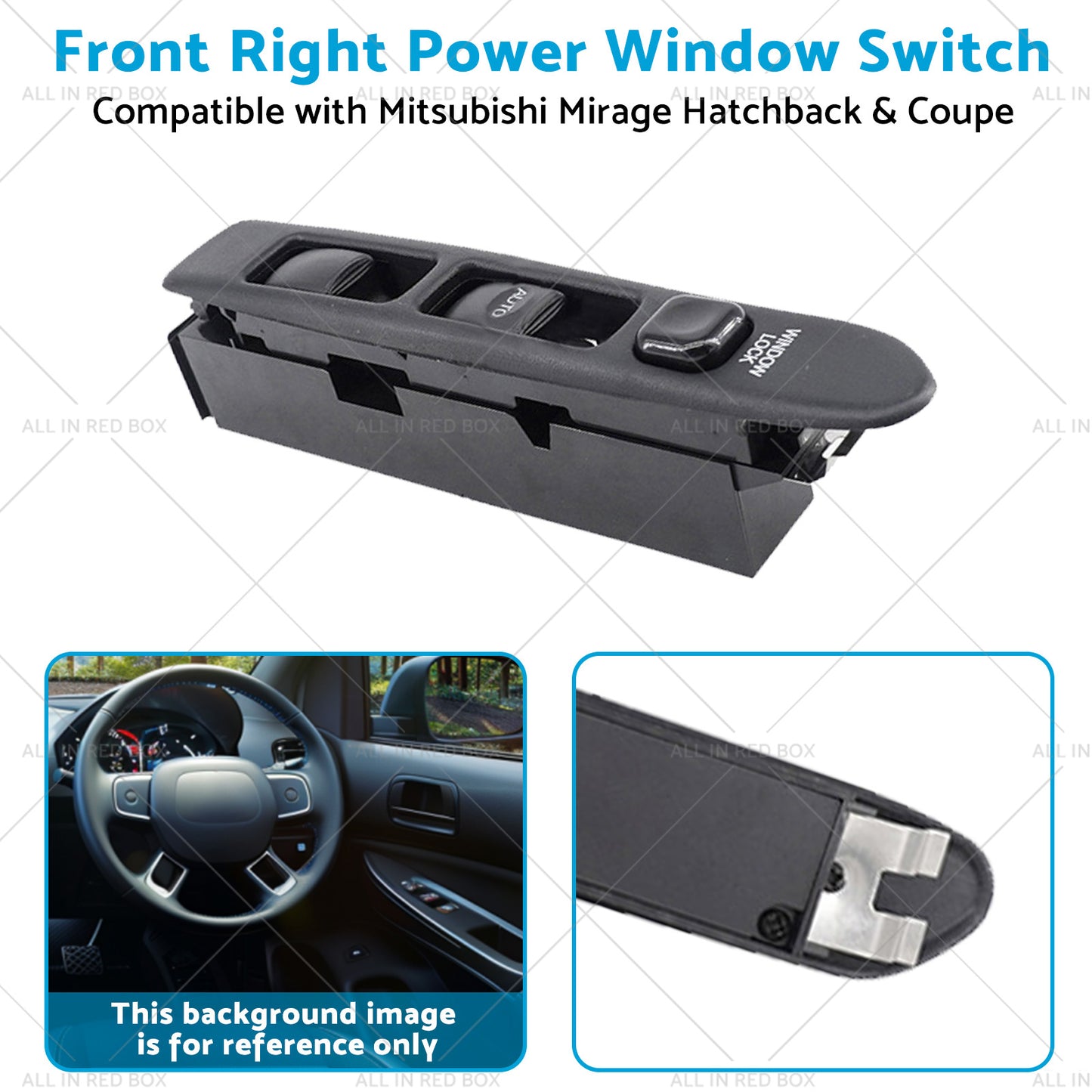 {{ Right Power Window Switch Main Control Suitable For Satria Arena Mirrage Jumbuck }} - Buy Car Parts Online at {{ Kaka Auto Parts }}.