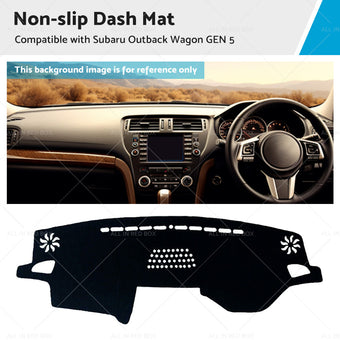 compare product Black Non-Slip Dash Mat Cover Suitable For Subaru Outback Wagon GEN 5 2015-2020