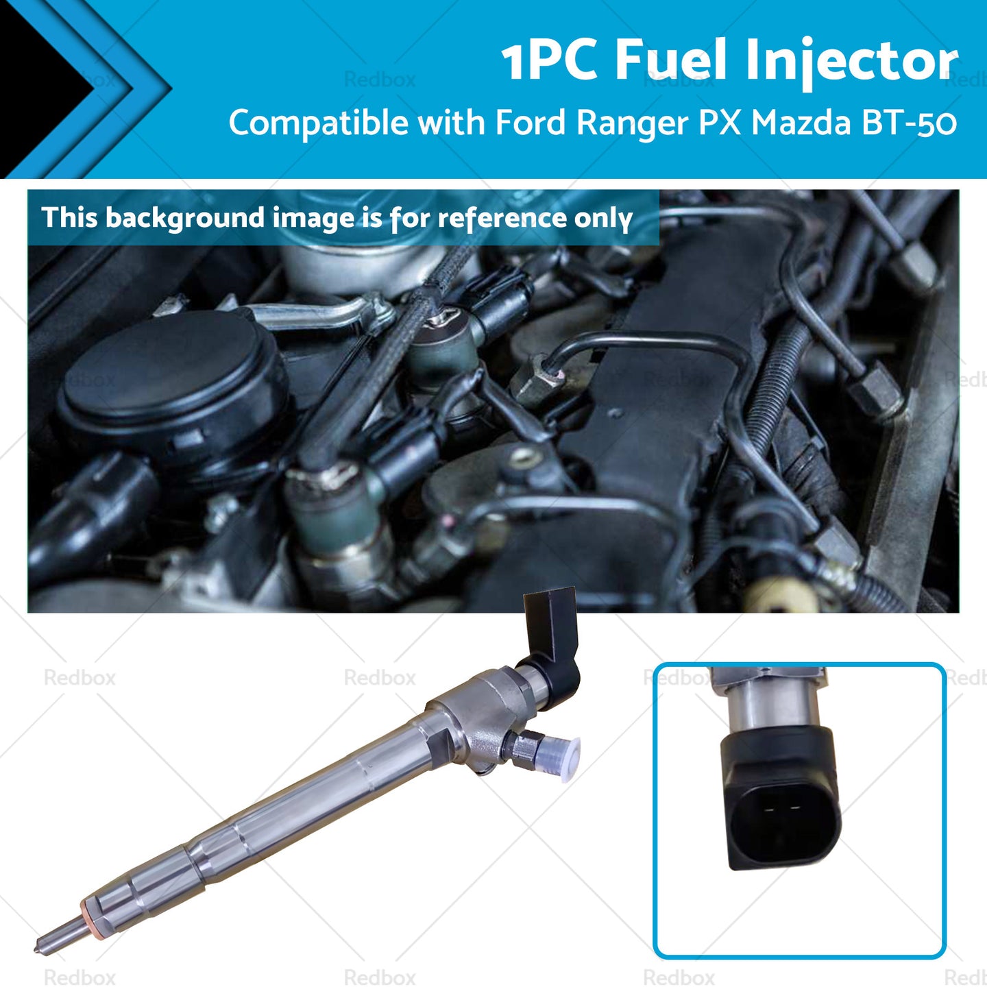 {{ For Ford Ranger PX Mazda BT-50 3. 2L 2011-2022 Diesel Fuel Injector BK2Q9K546A }} - Buy Car Parts Online at {{ Kaka Auto Parts }}.