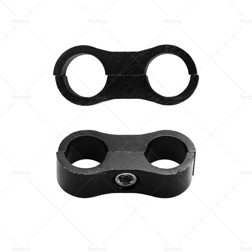{{ 10x AN6 6AN AN -6 Nylon Braided Stainless Fuel Oil Line Hose Separator Clamp }} - Buy Car Parts Online at {{ Kaka Auto Parts }}.