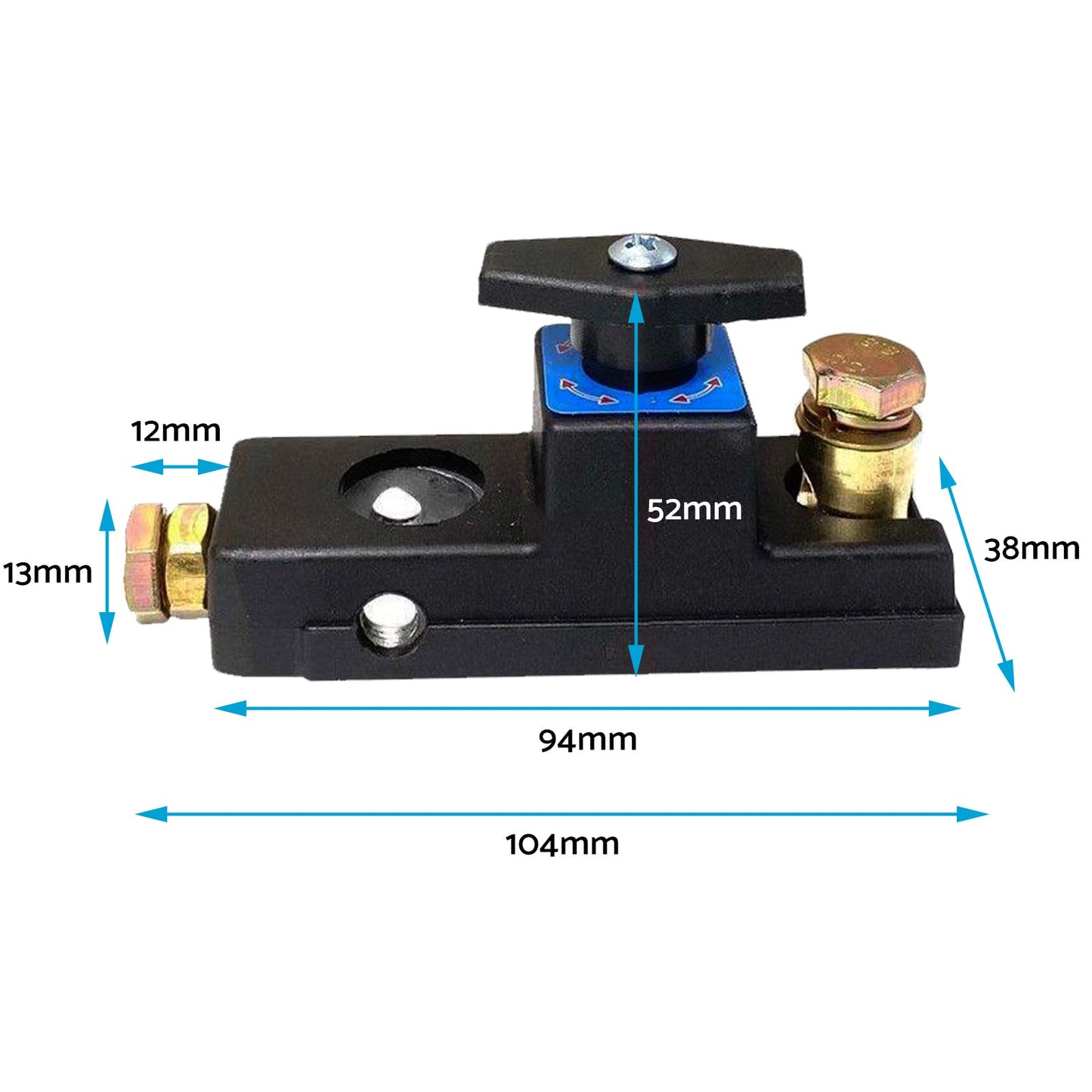 Disconnect Battery Isolator Cut Off Kill Switch Anti-Leakage Suitable For Car Boat RV 12-24V