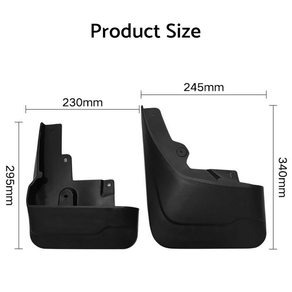 Car Mud Flaps Kit Suitable For Great Wall Cannon GWM Poer UTE NPW 2.0L GW4D20 2020¡§C2022
