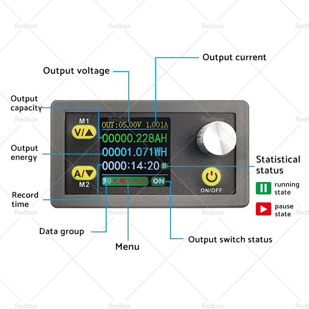 {{ DC 36V 5A 80W Adjustable Regulated Power Supply Buck Boost Converter DC CNC AU }} - Buy Car Parts Online at {{ Kaka Auto Parts }}.