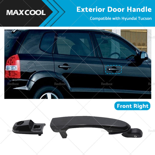 {{ Suitable For Hyundai Tucson 05-09  Front Right Exterior Door Handle With Keyhole }} - Buy Car Parts Online at {{ Kaka Auto Parts }}.