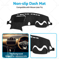 {{ Black Non-Slip Dash Mat Suitable For Nissan JUKE F15 2011-2019 Dashboard Cover }} - Buy Car Parts Online at {{ Kaka Auto Parts }}.