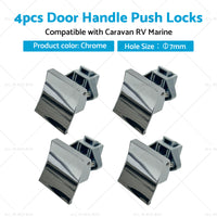 {{ 4x Door Handle Push Locks Suitable for Caravan RV Marine Cupboard Latch Knob }} - Buy Car Parts Online at {{ Kaka Auto Parts }}.