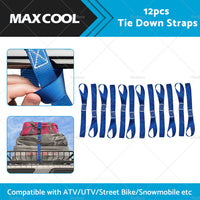 {{ 12PCS Soft Loop Tie Down Strap Lashing Strap for Motorcycle Dirt Bike Heavy Duty }} - Buy Car Parts Online at {{ Kaka Auto Parts }}.