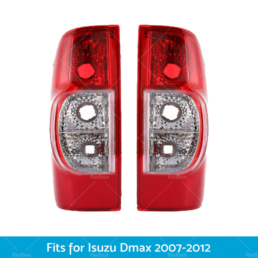 {{ 1 Pair Red Tail Light Rear Lamp Light Fits for Isuzu Dmax 2006-2012 }} - Buy Car Parts Online at {{ Kaka Auto Parts }}.