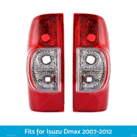 {{ 1 Pair Red Tail Light Rear Lamp Light Fits for Isuzu Dmax 2006-2012 }} - Buy Car Parts Online at {{ Kaka Auto Parts }}.