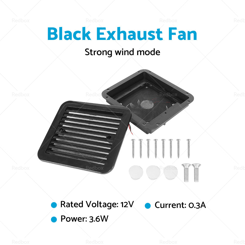 {{ 12V Fridge Vent Fan Side Air Ventilation Exhaust Fan for RV Trailer Caravan }} - Buy Car Parts Online at {{ Kaka Auto Parts }}.