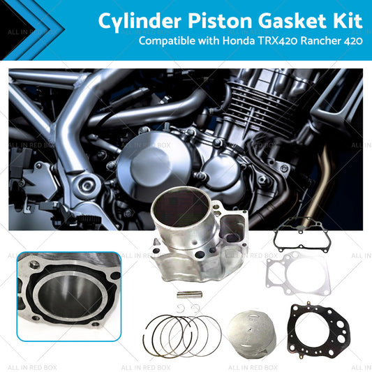 {{ Cylinder Piston Ring Gasket Kit for Honda TRX420 F TRX420 Rancher 420 2007-2022 }} - Buy Car Parts Online at {{ Kaka Auto Parts }}.