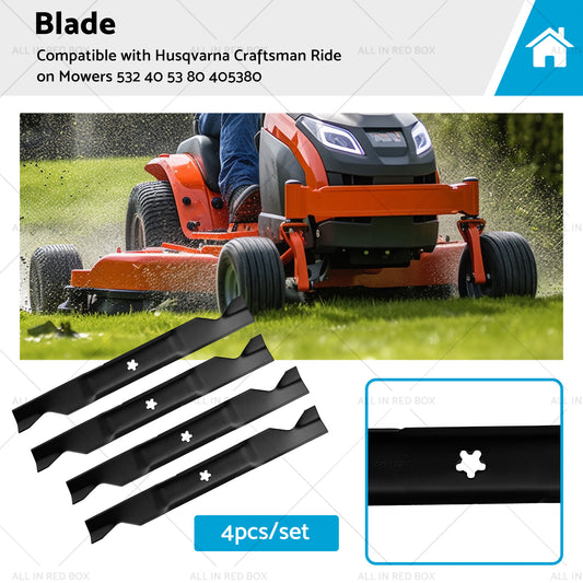 {{ 46inch Blades Suitable For Husqvarna Craftsman Ride on Mowers 405380 532 40 53 80 }} - Buy Car Parts Online at {{ Kaka Auto Parts }}.