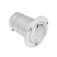 1. 5 inch  Fuel Deck Fill Keyless Polished Fuel Filler Stainless Steel For Marine Boat