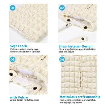 compare product 2PCS Hanging Tissue Holder Box Car Back Seat Travel Napkin Holder Paper Holder