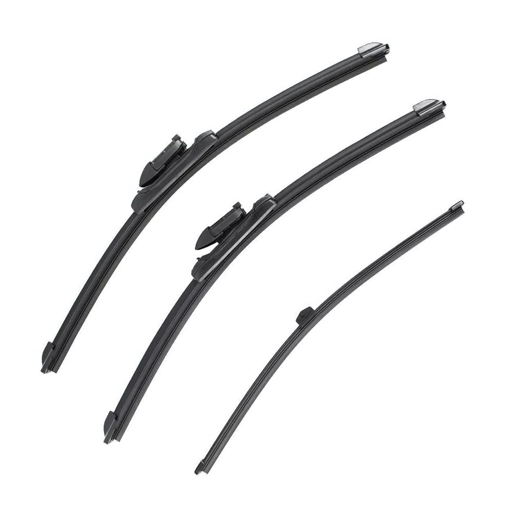 Wiper Blade Set 3pcs Suitable for Volkswagen Polo Hatch 2010¡§C2017