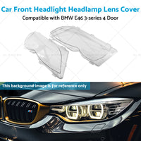 {{ Car Front Headlight Headlamp Lens Cover Suitable for BMW 3-Series E46 4 Door }} - Buy Car Parts Online at {{ Kaka Auto Parts }}.