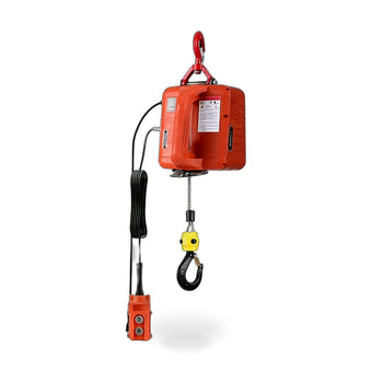 compare product 500KG Electric Hoist Winch Wired & Wireless Remote Control Heavy Duty Lift Tool
