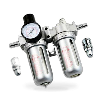 compare product Air Compressor Filter Regulator Moisture Trap Suitable for Spray Gun or Tool Use