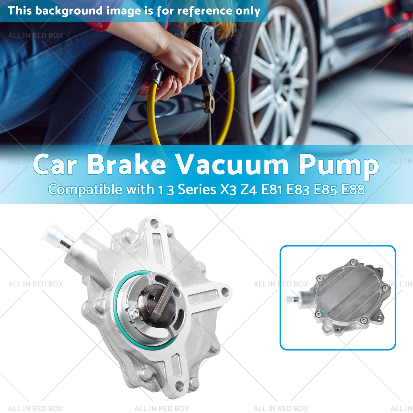 {{ 11667635656 Car Brake Vacuum Pump Suitable for 1 3 Series X3 Z4 E81 E83 E85 E88 }} - Buy Car Parts Online at {{ Kaka Auto Parts }}.