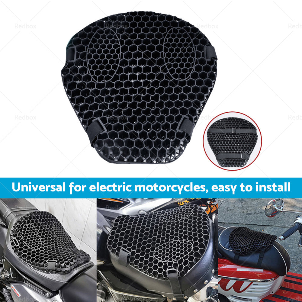 {{ 1x Motorcycle Comfort Gel Seat Cushion Pillow Pad Cover Pressure Relief w or sleeve }} - Buy Car Parts Online at {{ Kaka Auto Parts }}.