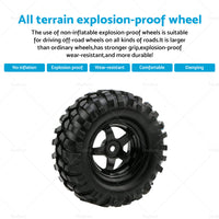 {{ Wheels Rims Rubber Tires 12mm Hex Suitable For 1 or 10 Off-Road RC Rock Buggy Truck }} - Buy Car Parts Online at {{ Kaka Auto Parts }}.