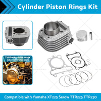 {{ Cylinder Piston Rings Kit Suitable for Yamaha Serow XT225 TTR225 TTR230 99-16 }} - Buy Car Parts Online at {{ Kaka Auto Parts }}.