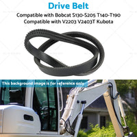 {{ Drive Belt Suitable for Bobcat S130-S205 T140-T190 V2203 V2403T Kubota 6736775 }} - Buy Car Parts Online at {{ Kaka Auto Parts }}.