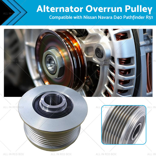 {{ Alternator Overrunning Pulley Suitable For Nissan Navara D40 Pathfinder R51 2. 5L }} - Buy Car Parts Online at {{ Kaka Auto Parts }}.