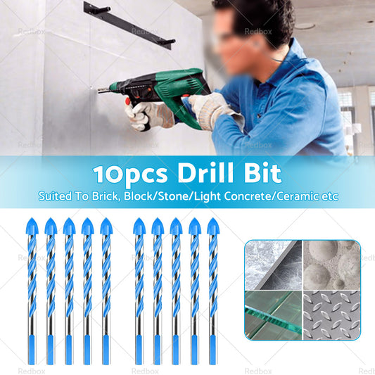 {{ 10PCS 6mm Tungsten Carbide Drill Bit Set For Porcelain Tile Concrete Brick Glass }} - Buy Car Parts Online at {{ Kaka Auto Parts }}.
