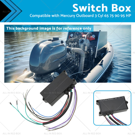 {{ 18495A32 Switch Box Suitable for Mercury Outboard 3 Cyl 65 75 90 95 HP 93-97 }} - Buy Car Parts Online at {{ Kaka Auto Parts }}.