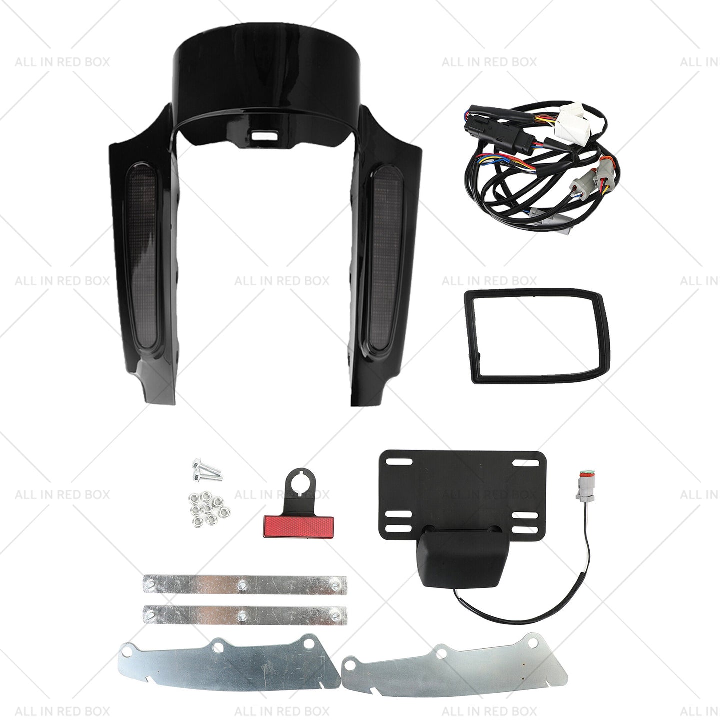 {{ Rear Fender LED Light Suitable For Touring Electra Road Glide Road King 09-13 }} - Buy Car Parts Online at {{ Kaka Auto Parts }}.