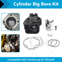 {{ 50mm Cylinder Big Bore Kit Suitable For Yamaha Jog 90cc Minarelli 2 Stroke }} - Buy Car Parts Online at {{ Kaka Auto Parts }}.