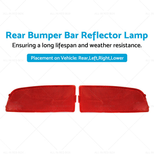 LH RH Rear Bumper Bar Reflector Lamp Suitable For Mercedes Benz Sprinter 06-18