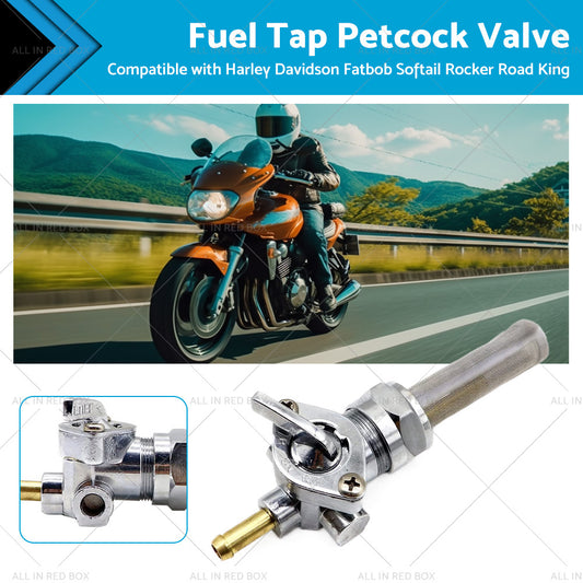 {{ 22mm Petcock Fuel Tap Valve Suitable For Harley Davidson Fatboy Softail Rocker }} - Buy Car Parts Online at {{ Kaka Auto Parts }}.