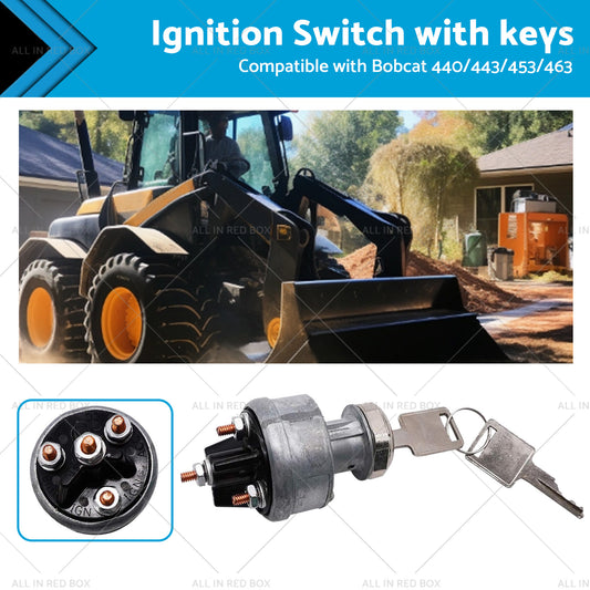 {{ Ignition Switch With Key SuitableFor Bobcat Loaders 440 530 632 730 741 6665606 }} - Buy Car Parts Online at {{ Kaka Auto Parts }}.