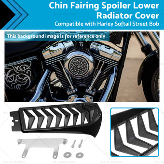 compare product Chin Fairing Spoiler Lower Radiator Cover Suitable for Harley Softail Fat Bob
