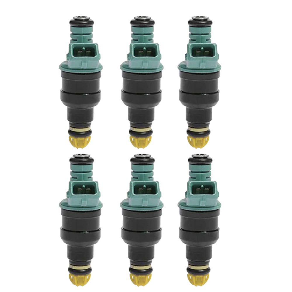 6x Fuel Injectors Suitable For BMW 323i 325i 525i M3 E36 E34 2.5L