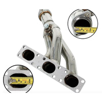 Exhaust Header 6-2-1 Design Suitable For BMW E46 E39 Z3 2.5L 2.8L 3.0L L6 96¡§C02