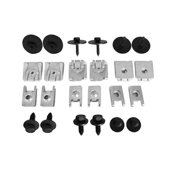 compare product 24x Engine Cover Undertray Fitting Clips Suitable For Mercedes C-Class W203 / S203
