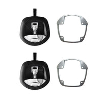 {{ 2pcs Whale Tail Lock or Compression Lock Black w or  Chrome Handle Trailer Ute Toolbox }} - Buy Car Parts Online at {{ Kaka Auto Parts }}.